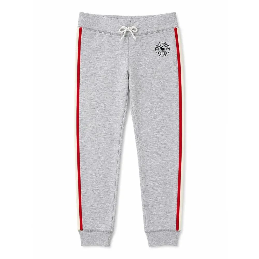 Abercrombie Kids Rainbow Side Stripe Joggers Size 10 Sweatpants Fits Small 8-10